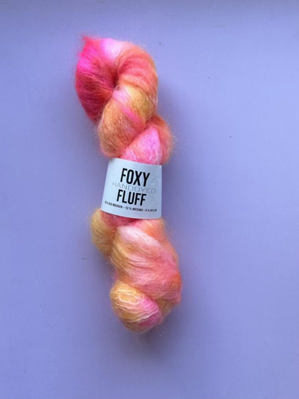 Foxy Handdyed Fluff - Bilde 75
