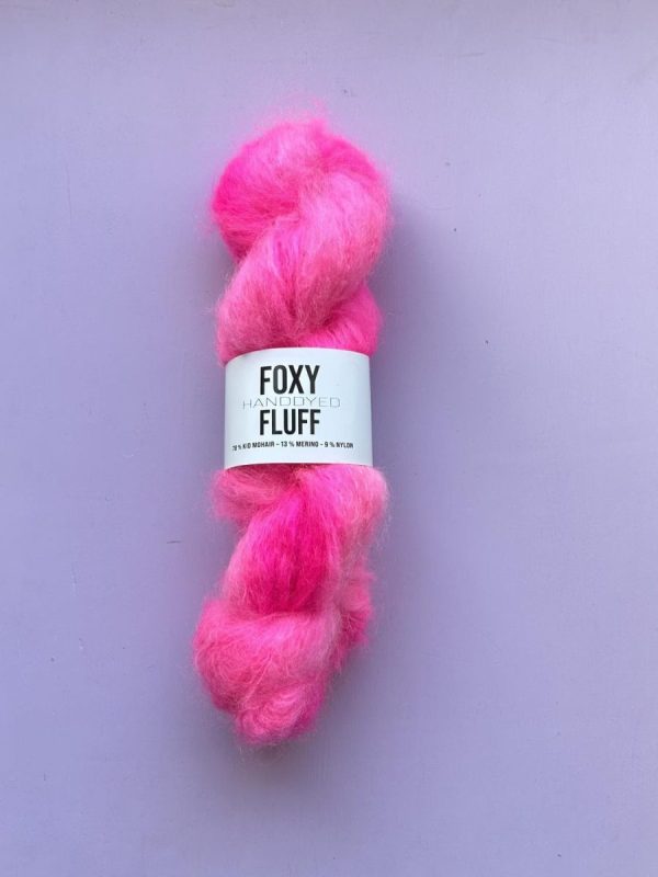 Foxy Handdyed Fluff - Bilde 76