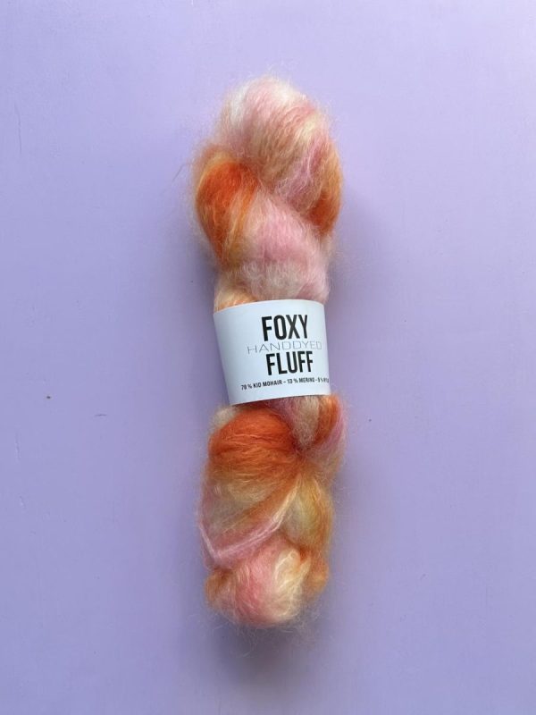 Foxy Handdyed Fluff - Bilde 77